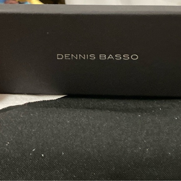 Dennis Basso Red LUGGAGE TAG MEASURES APPROX 6” RED LEATHER RED FUR (FAUX??) - Picture 8 of 13